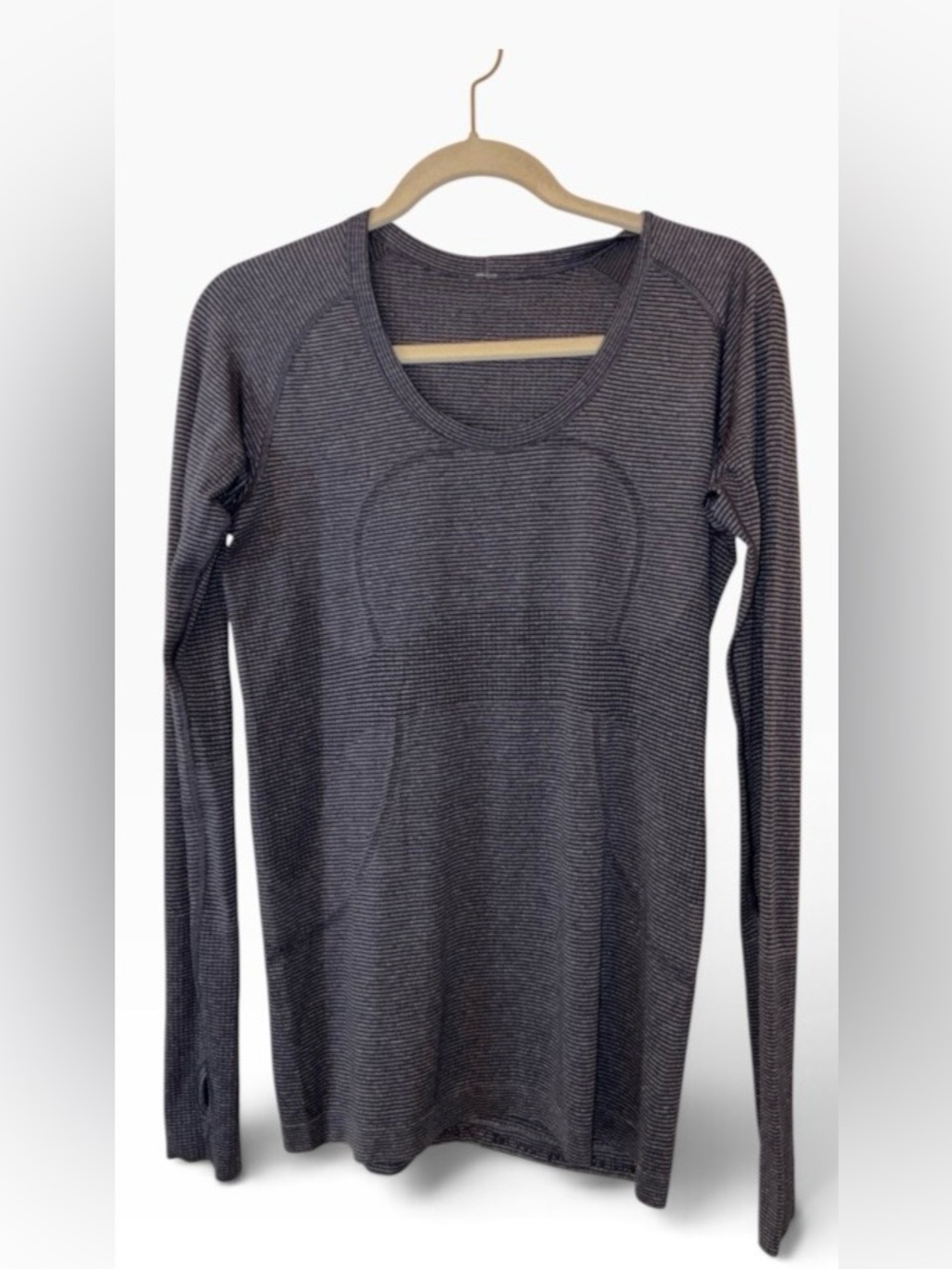 Like New Lululemon Swiftly Tech Long Sleeve Crew Grey Sz L
